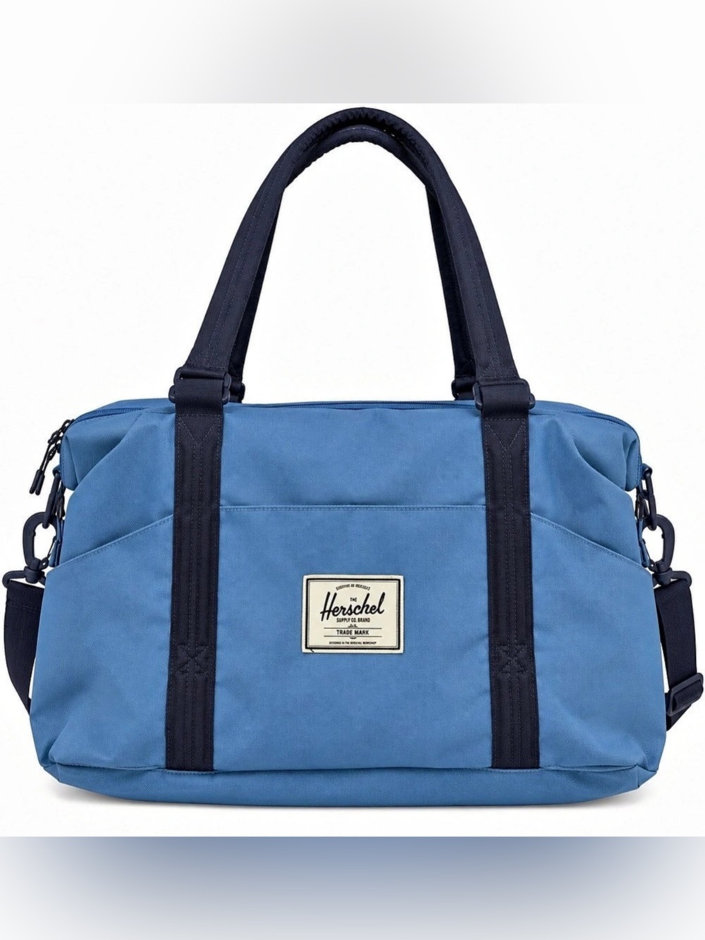NEW Herschel Strand Sprout Diaper Bag Blue 28.5L Changing Mat NEW Baby Tote